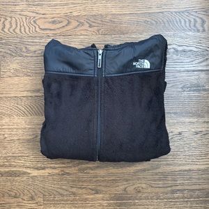 North Face fuzzy jacket